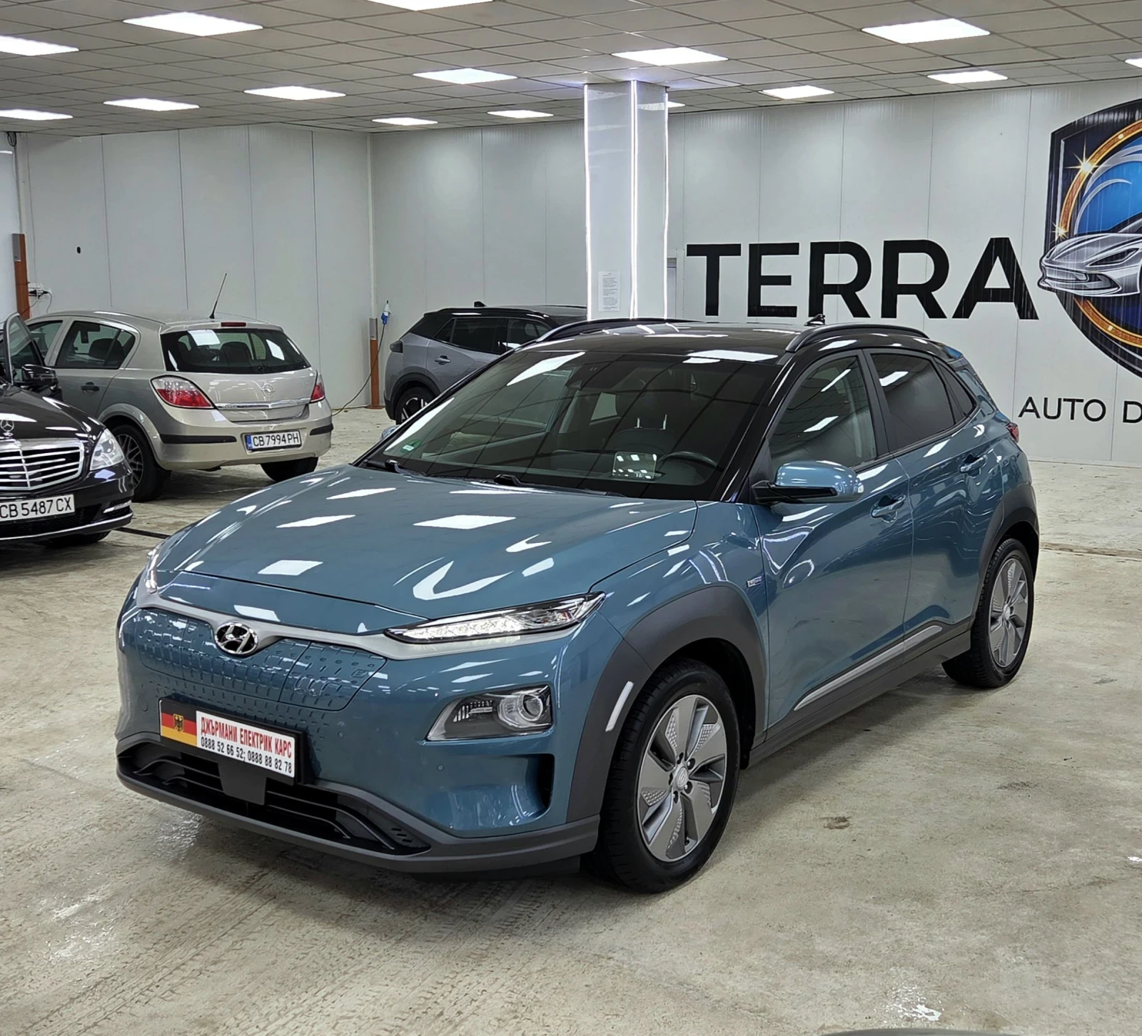 Hyundai Kona 64KWh/Premium/SOH100%, снимка 6 - Автомобили и джипове - 54654476
