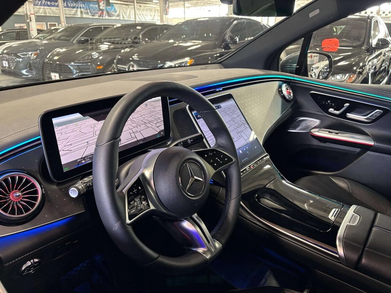 Mercedes-Benz EQE 350 4MATIC, снимка 12 - Автомобили и джипове - 56177154