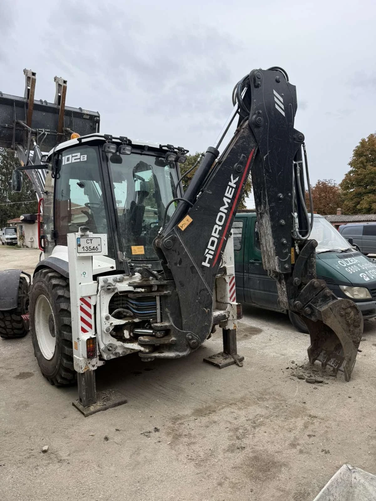 Багер Hidromek К4, снимка 9 - Индустриална техника - 56476402