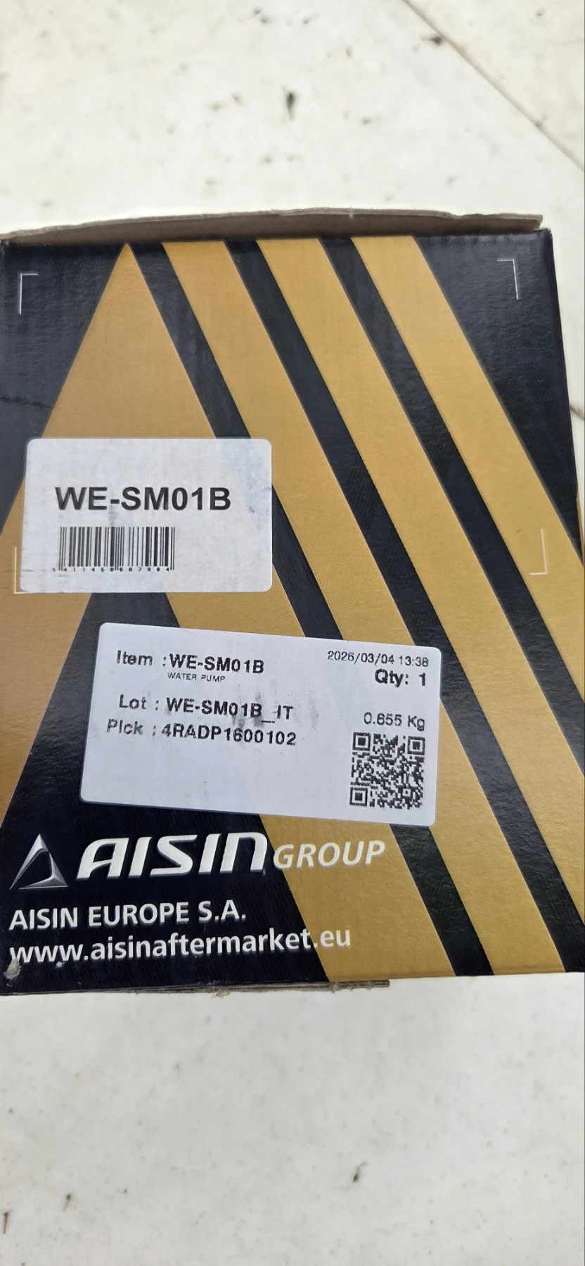 водна помпа  и оптегач за ремъка за Mitsubishi Eclipse Cross 1,5 2021г, снимка 2 - Части - 55141953