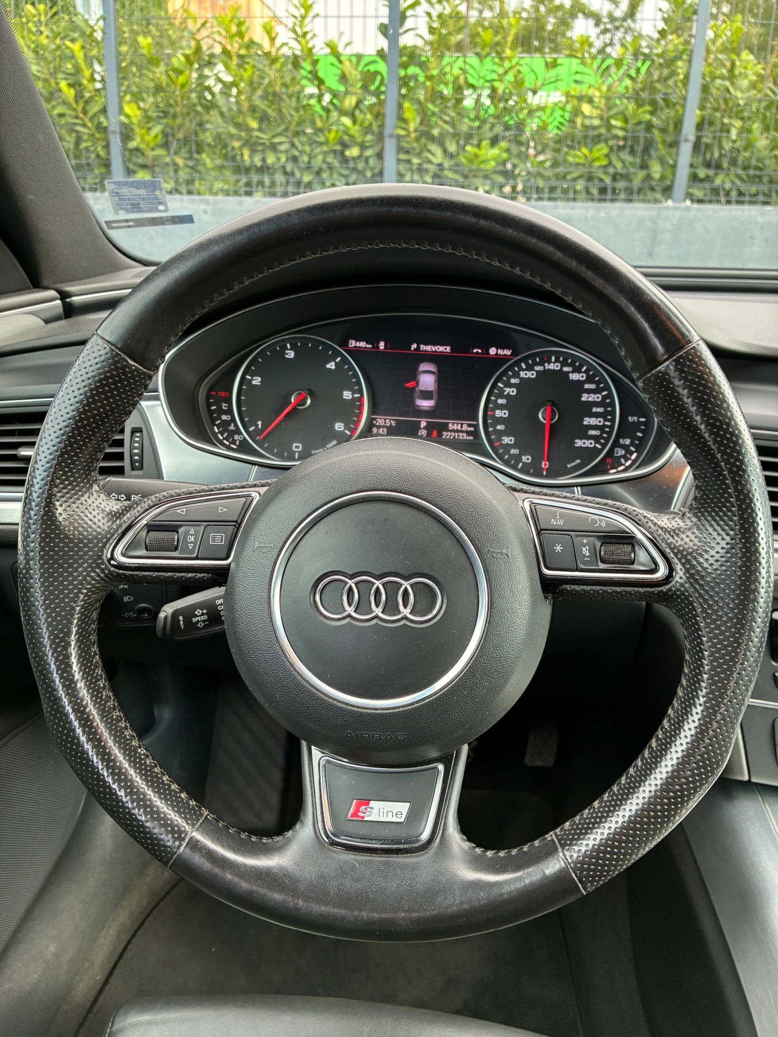 Audi A6 Sline Quattro 3.0TDI Германия FULL SERVICE, снимка 14 - Автомобили и джипове - 54111087