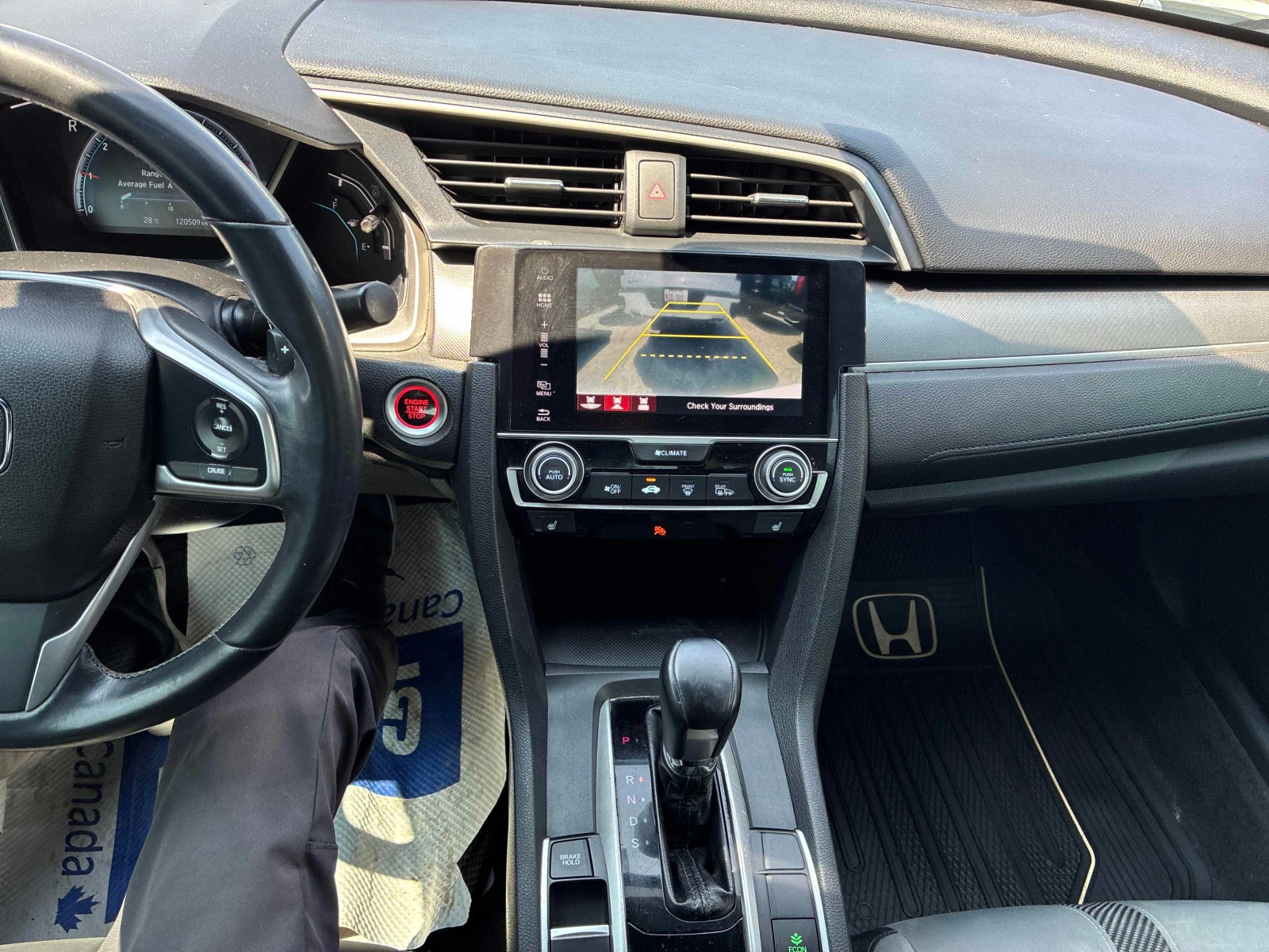 Honda Civic * EX T * CARFAX * ЦЕНА ДО БГ, снимка 8 - Автомобили и джипове - 55836410
