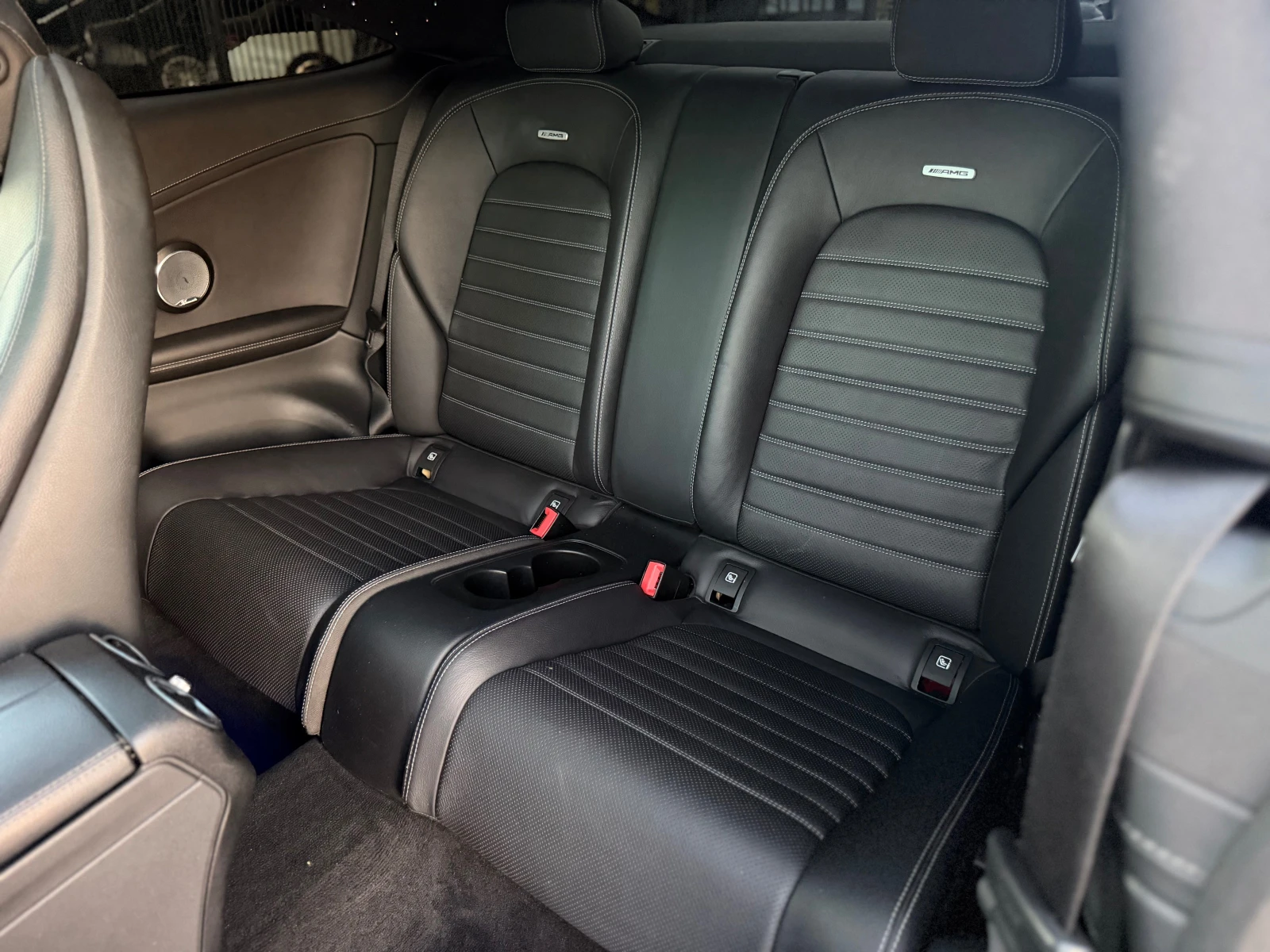 Mercedes-Benz C 43 AMG V6-Biturbo= 63 AMG= DISTRONIC= BURMESTER= 360* CAM, снимка 13 - Автомобили и джипове - 56138771
