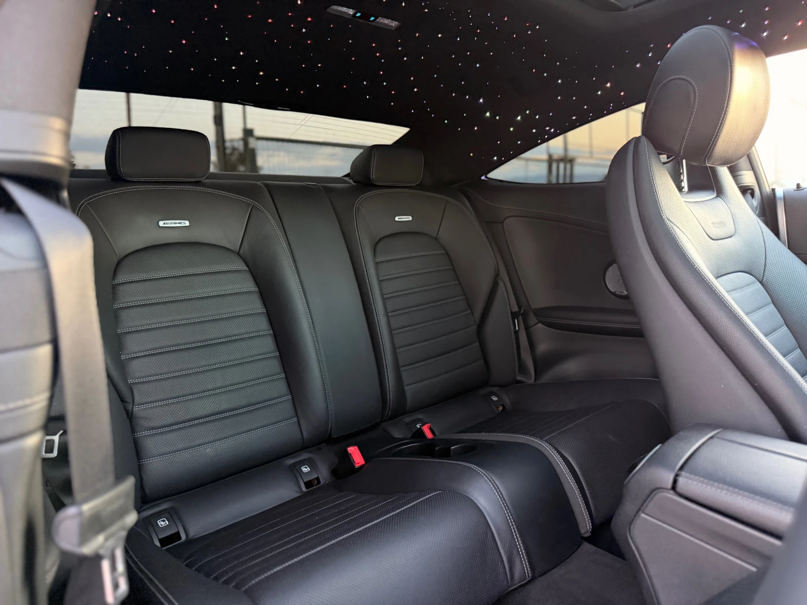 Mercedes-Benz C 43 AMG V6-Biturbo= 63 AMG= DISTRONIC= BURMESTER= 360* CAM, снимка 12 - Автомобили и джипове - 56138771