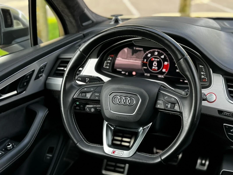 Audi SQ7 ABT 500+ CARBON MATRIX PANO B&O FULL, снимка 13 - Автомобили и джипове - 47151379