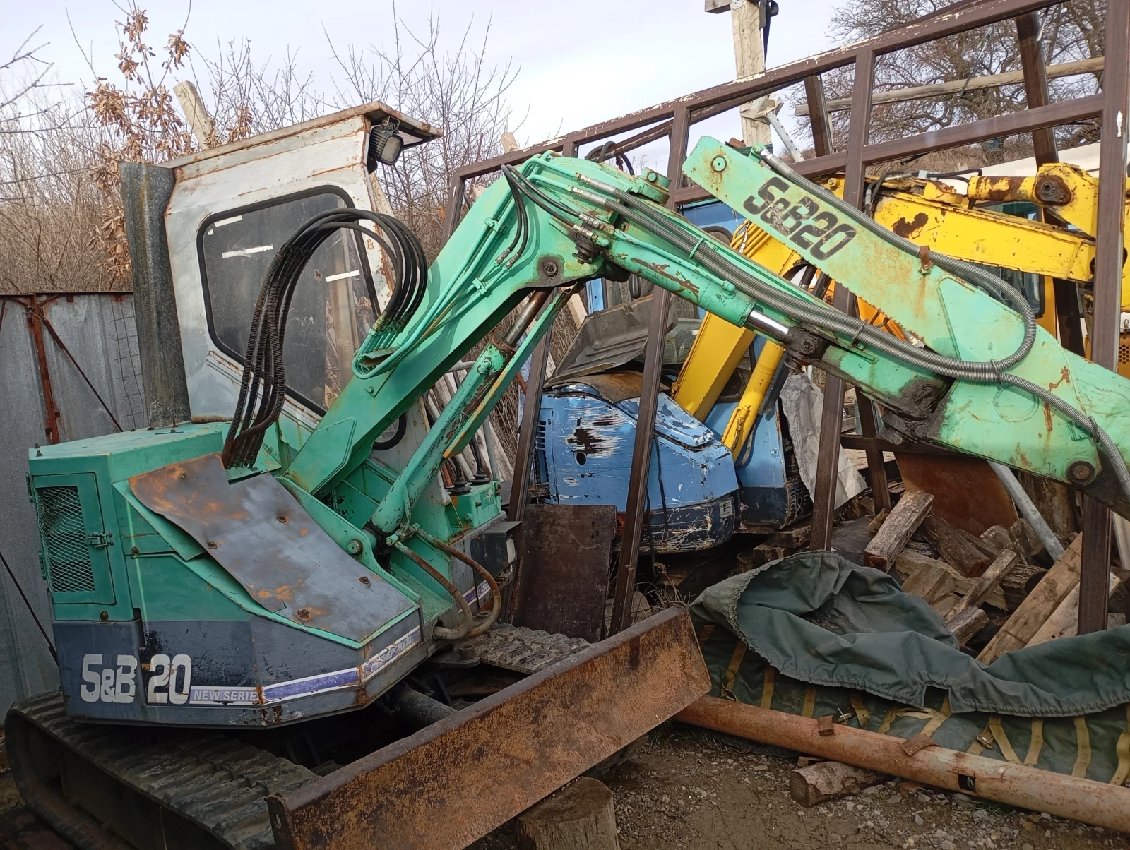 Багер Hanix B and b , снимка 5 - Индустриална техника - 53760912