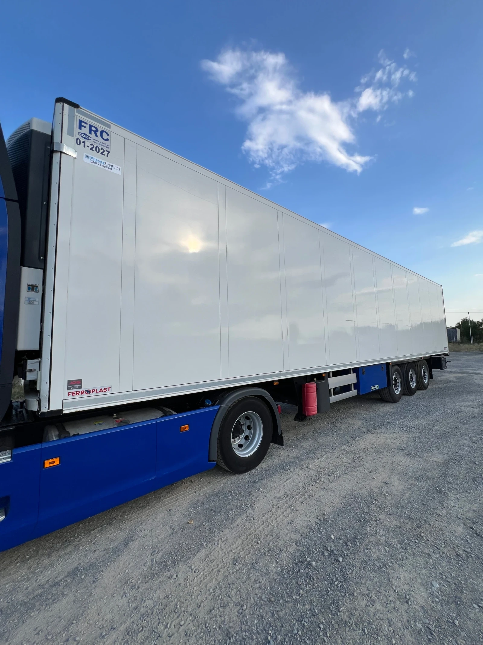 Полуремарке Schmitz TK -SLX 300i - Pharma certification -двуредово, снимка 2 - Ремаркета - 55657184