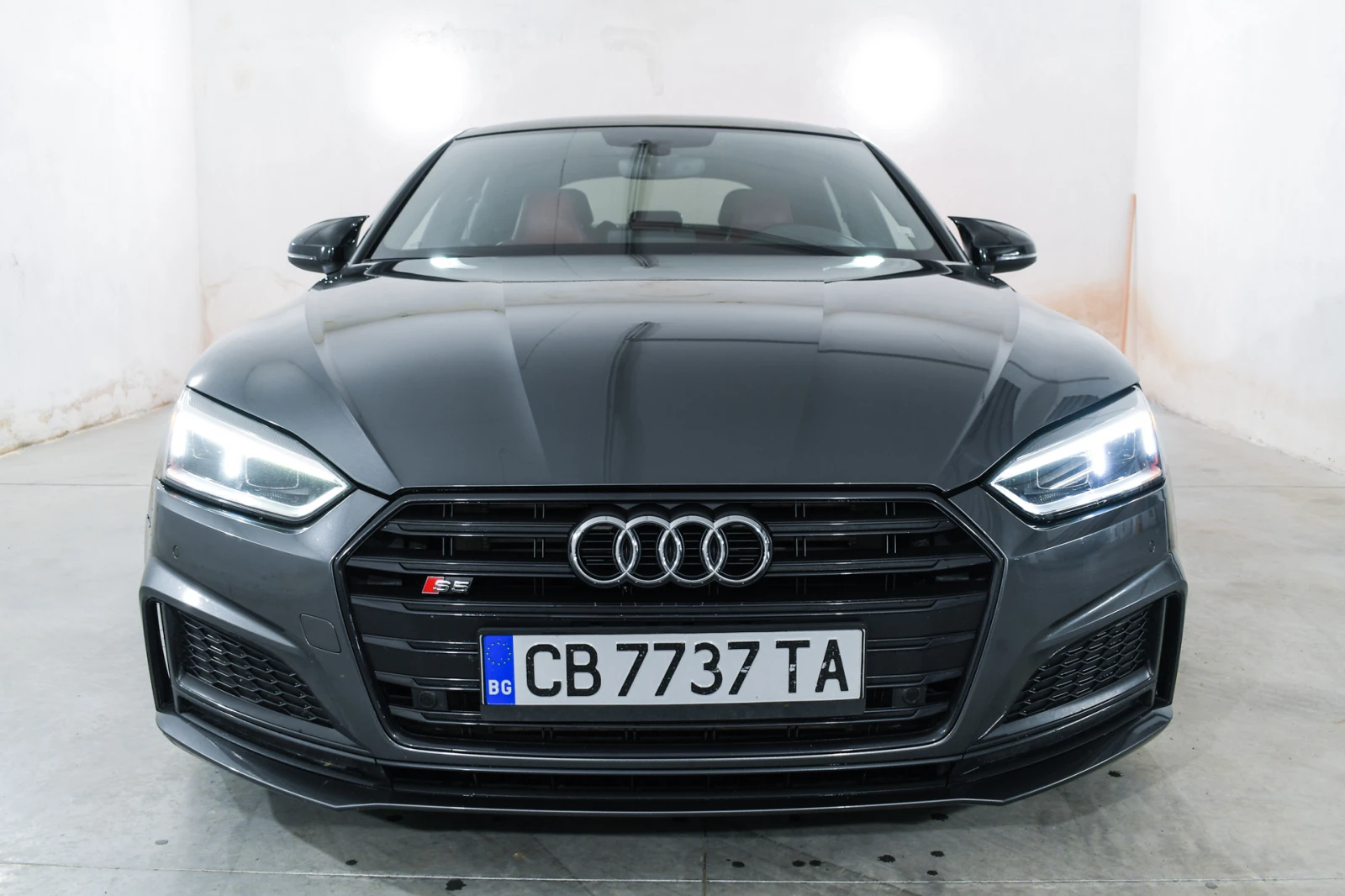 Audi S5 112k km* Червен интериор* Генерация* Без удари, снимка 3 - Автомобили и джипове - 55103713