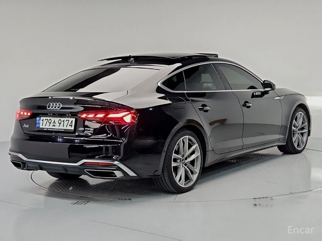 Audi A5 45TFSI* MATRIX* S* LINE* ОБДУХВАНЕ* ХЕДЪП* LANE* A, снимка 4 - Автомобили и джипове - 55692612