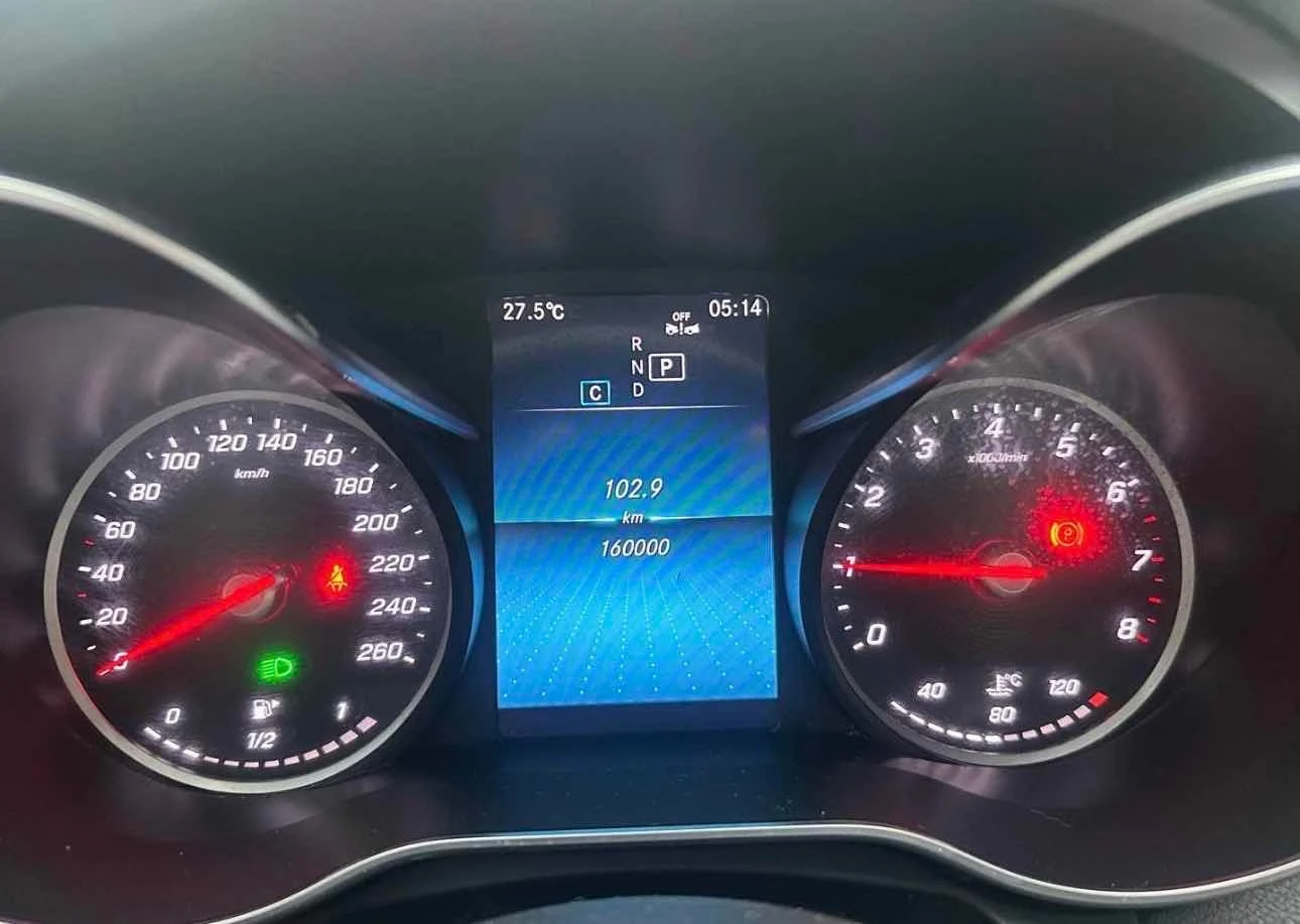 Mercedes-Benz C 300 4MATIC * ПАНОРАМА* ДВА КЛЮЧА* КАМЕРА* , снимка 9 - Автомобили и джипове - 56002603