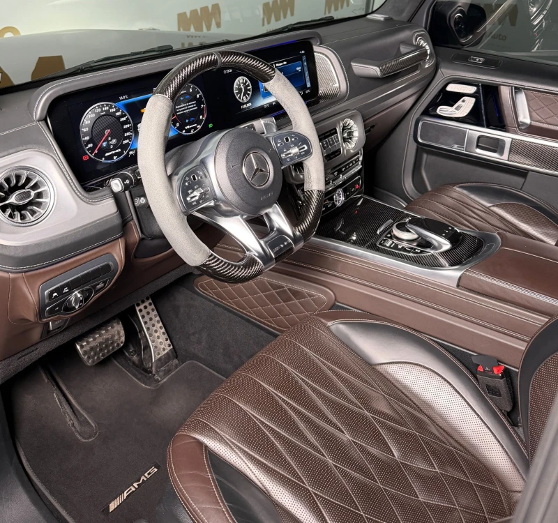 Mercedes-Benz G 63 AMG Carbon* Exclusive* Гаранция, снимка 7 - Автомобили и джипове - 53452011