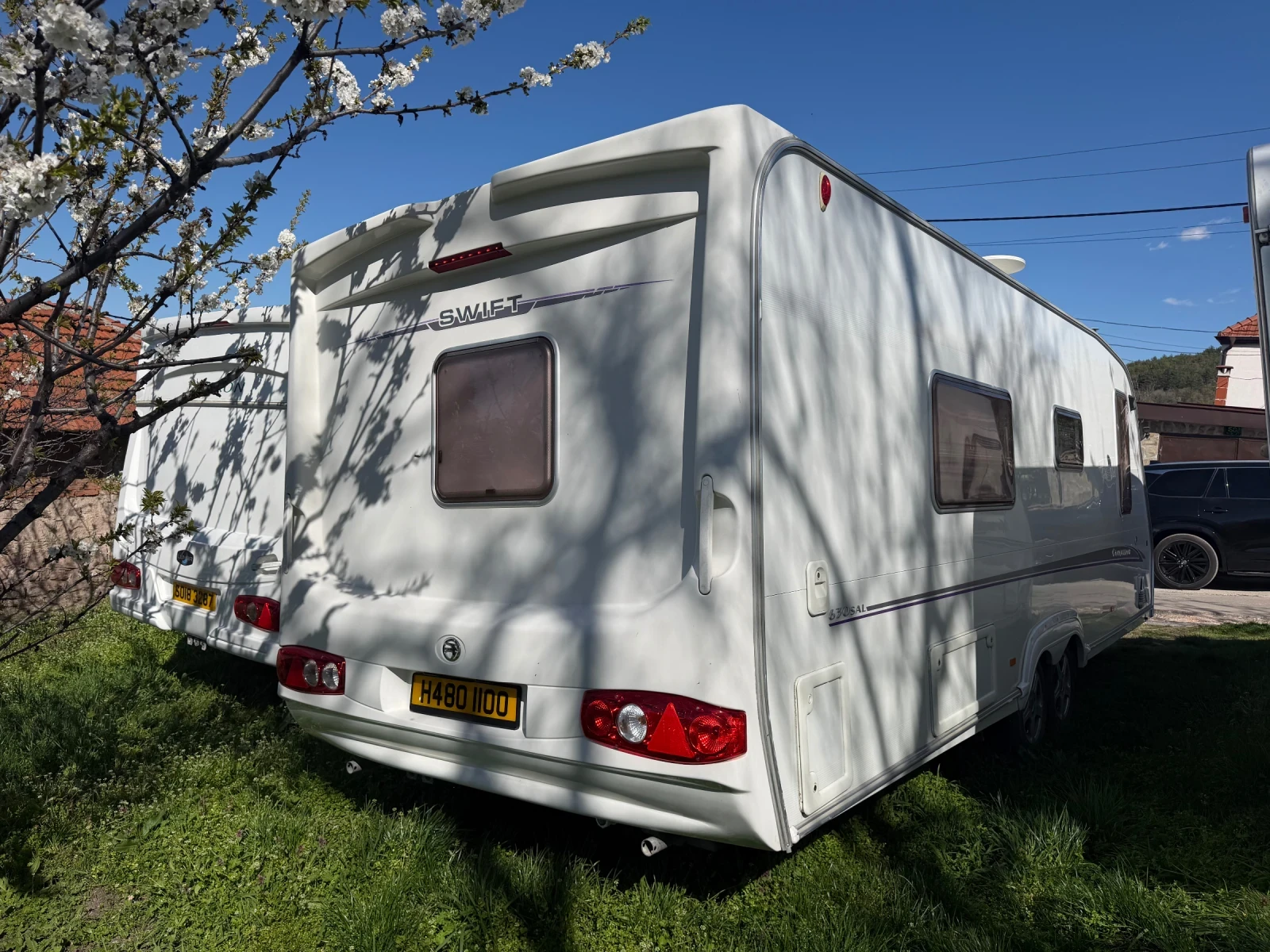 Каравана Tabbert CONQUEROR-ФРЕНСКА СПАЛНЯ/MOVER/СОЛАР/ДУШ КАБИНА, снимка 2 - Каравани и кемпери - 54140640