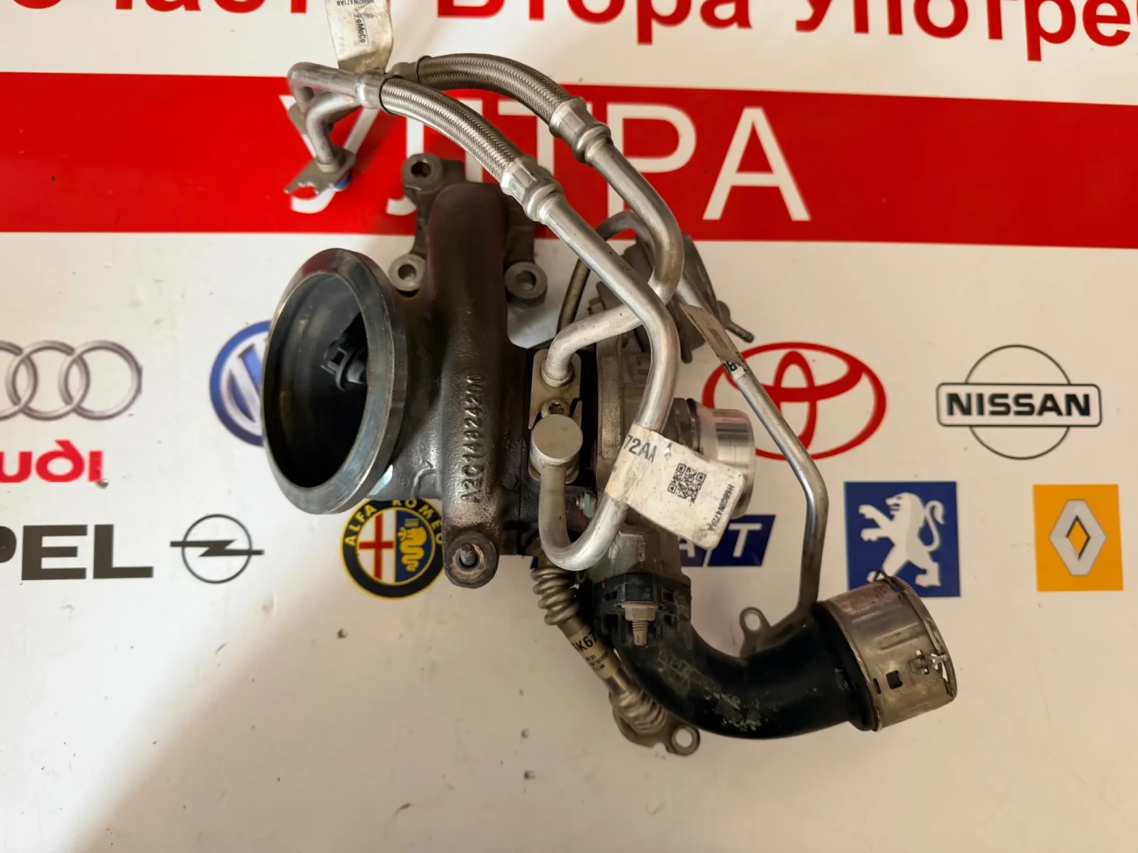 H6BG 6K682 AD Турбина   FORD PUMA 2022 1.0 EcoBoost H6BG6K682AD A2C14824200, снимка 4 - Части - 54180191