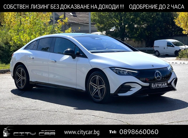 Mercedes-Benz EQE 350+ / AMG/ NIGHT/ PANO/ LED/DISTRONIC/ CAMERA/19/, снимка 1 - Автомобили и джипове - 42652662