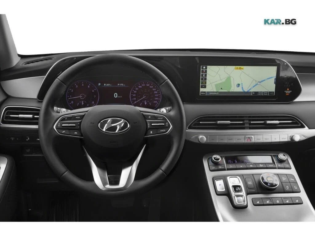 Hyundai Palisade 3.8i Preferred AWD* ПОДГРЕВ* ОБДУХВАНЕ* ПАНОРАМА* , снимка 7 - Автомобили и джипове - 55987942