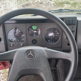 Mercedes-Benz 814 Германия Самосвал с Кран ATLAS 50.1 | Mobile.bg — малка снимка 17