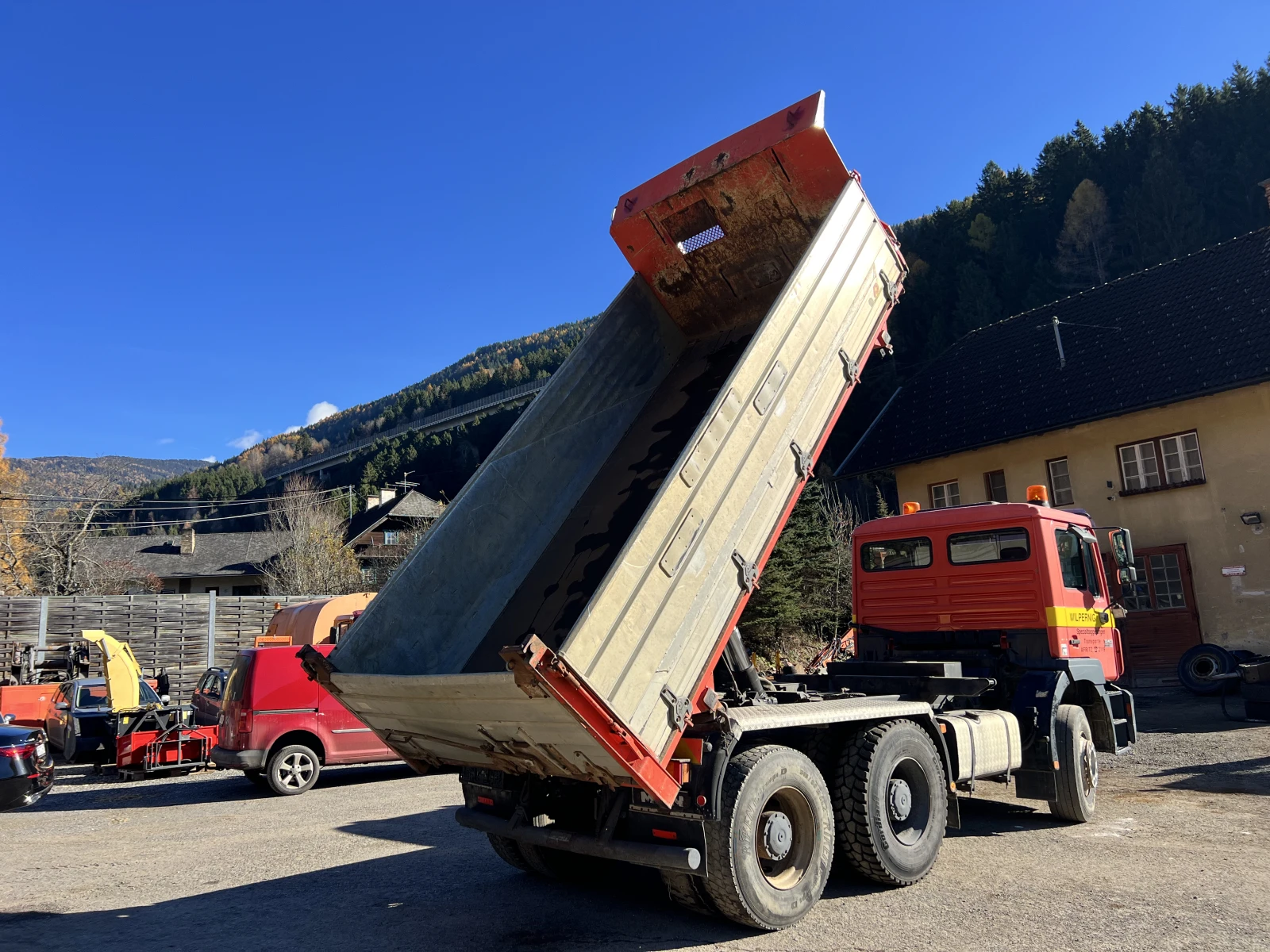 Man 33.403 6х4, Самосвал, Внос, ,  - изображение 5