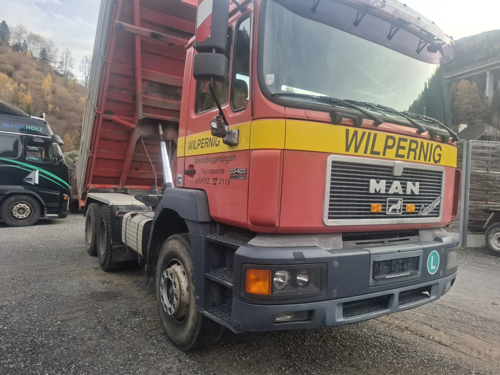 Man 33.403 6х4, Самосвал, Внос, ,  - изображение 2