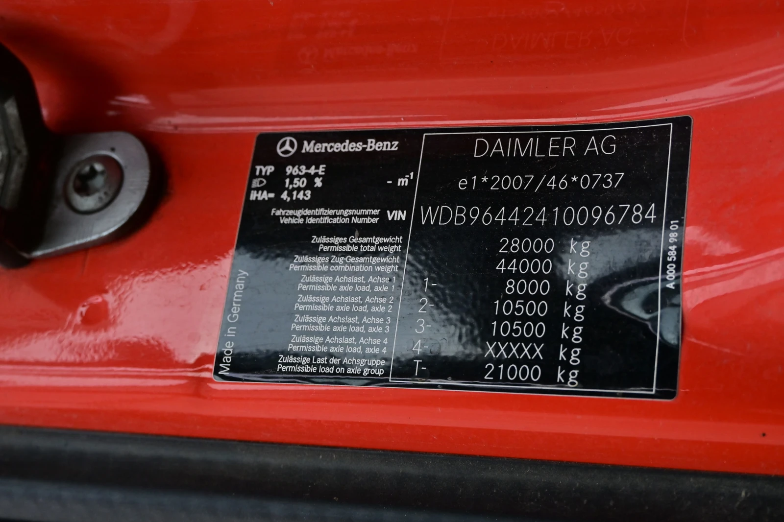 Mercedes-Benz Arocs 2645, снимка 17 - Камиони - 55583801