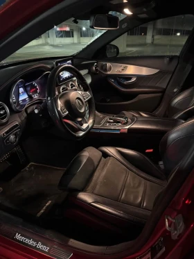 Mercedes-Benz C 450 AMG CARDINAL RED * * CARFAX * * АВТОКРЕДИТ * *  - 18700 € / 36574.02 лв. - 48559271 5