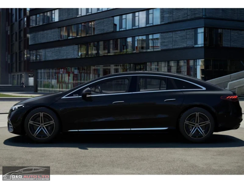 Mercedes-Benz EQS 450+ /AMG/333HP/PANO/360/AIRM./MEMO/HUD/362gpr, снимка 3 - Автомобили и джипове - 51811977