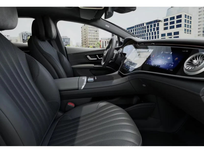 Mercedes-Benz EQS 450+ /AMG/333HP/PANO/360/AIRM./MEMO/HUD/362gpr, снимка 8 - Автомобили и джипове - 51811977