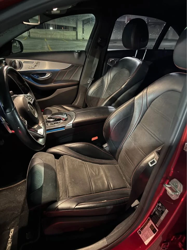 Mercedes-Benz C 450 AMG CARDINAL RED * * CARFAX * * ���������� * *  | Mobile.bg � ����������� 6