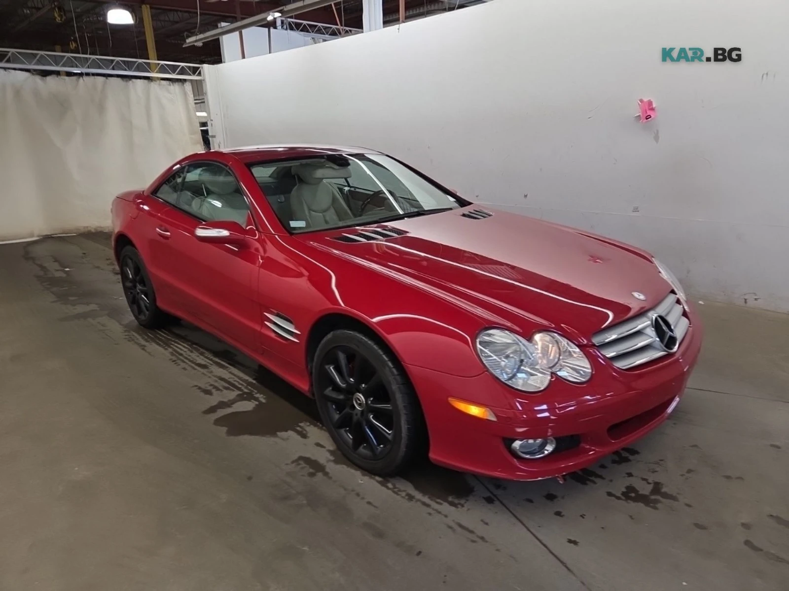 Mercedes-Benz SL 500 5.5L V8 388HP* CABRIO* КОЖА* , снимка 3 - Автомобили и джипове - 56235792