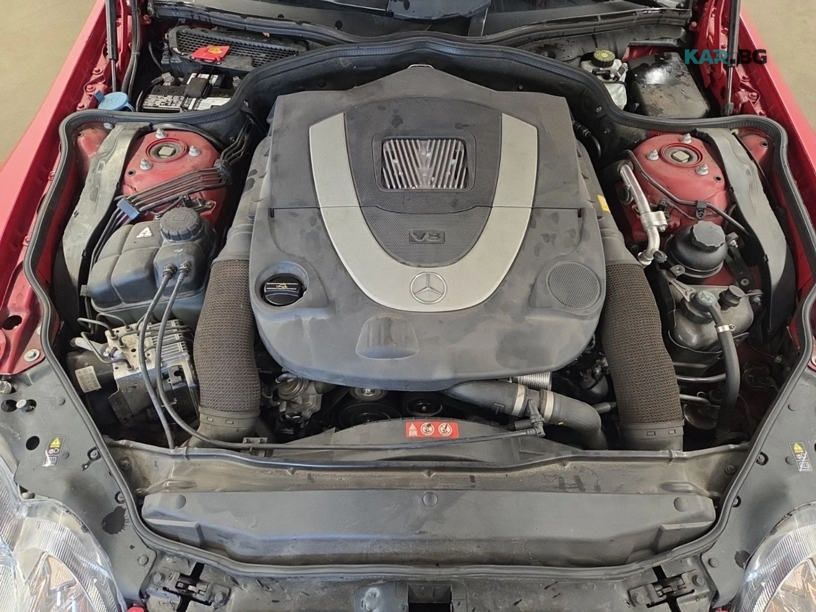 Mercedes-Benz SL 500 5.5L V8 388HP* CABRIO* КОЖА* , снимка 17 - Автомобили и джипове - 56235792