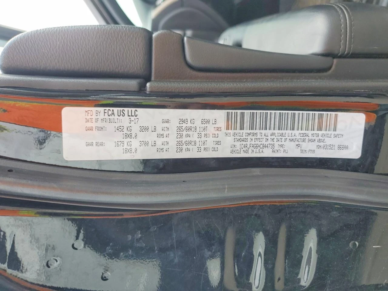 Jeep Grand cherokee 3.6l Laredo, снимка 13 - Автомобили и джипове - 54323162