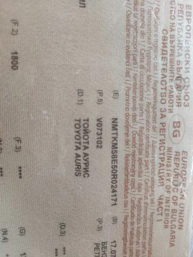 Toyota Auris 1.4i, снимка 8