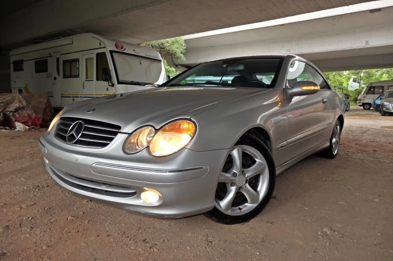 Mercedes-Benz CLK 270 CDI АВТОМАТ AVANTGARDE АВТОПИЛОТ, снимка 1 - Автомобили и джипове - 45904652