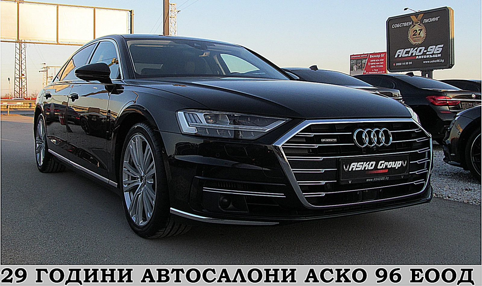 Audi A8 /LONG/PANORAMA/BANG/OLUFSEN/УНИКАТ СОБСТВЕН ЛИЗИНГ - изображение 3