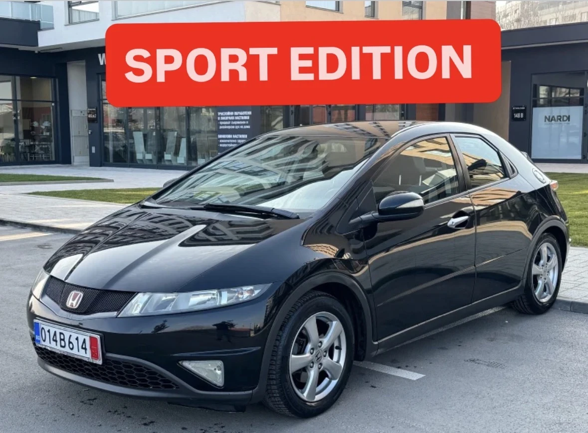 Honda Civic 1, 4i* SPORT EDITION* 2008 �.* EURO 4* 6 �������� | Mobile.bg � ����������� 1