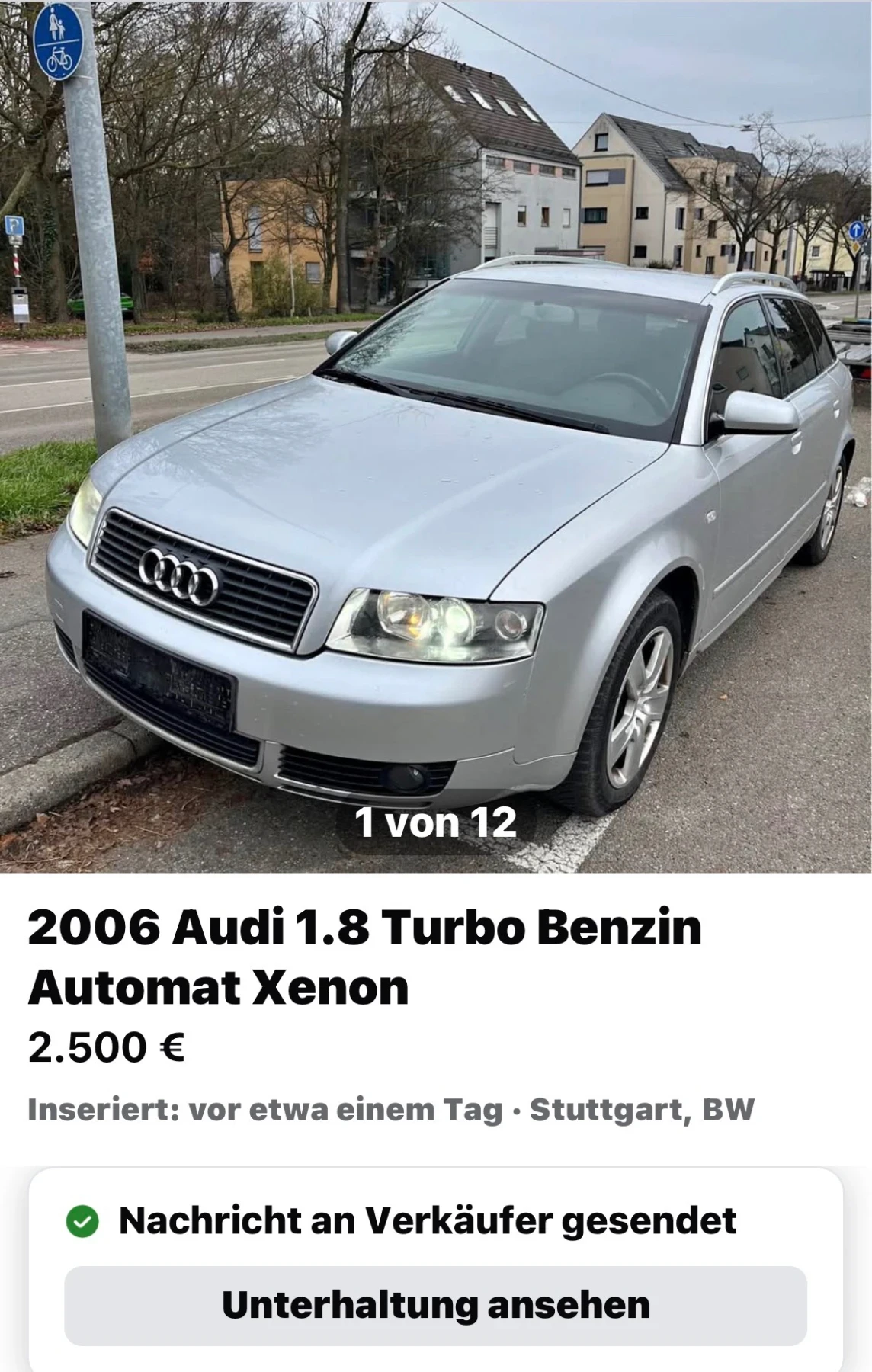 Audi A4 8E, снимка 2 - Автомобили и джипове - 54048454