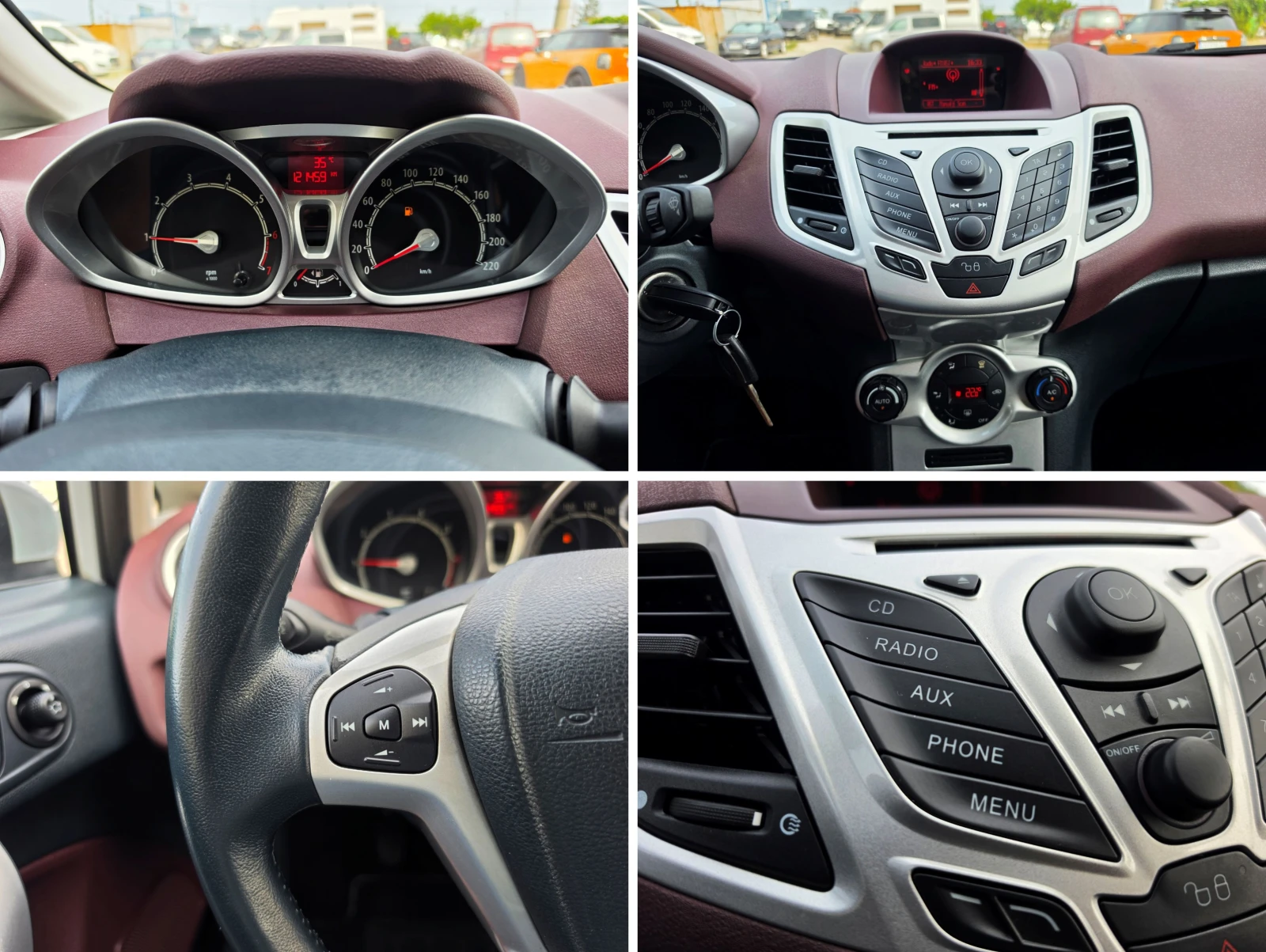 Ford Fiesta 1.4i GPL TITANIUM, снимка 14 - Автомобили и джипове - 55790296
