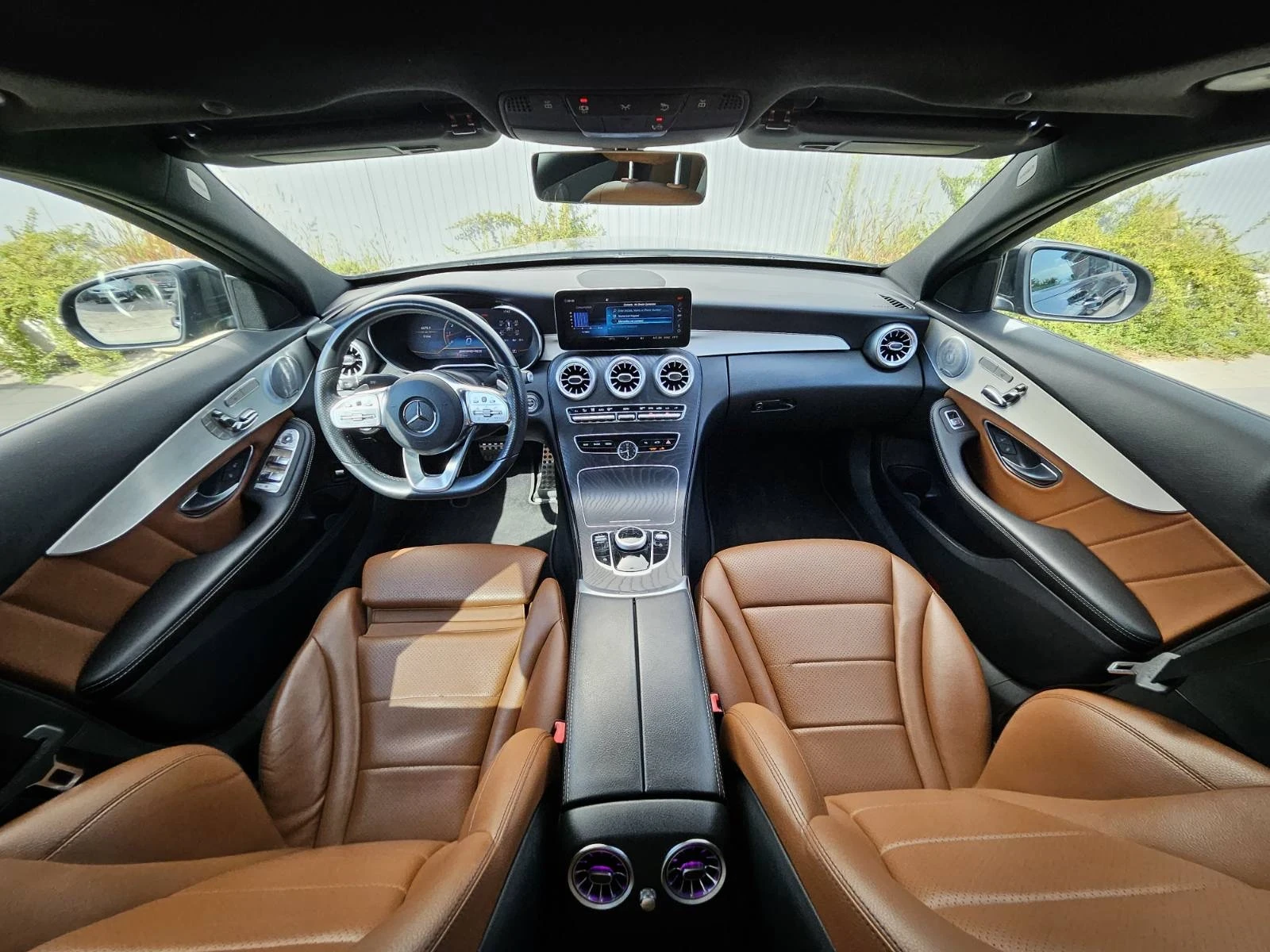 Mercedes-Benz C 300 AMG пакет , снимка 8 - Автомобили и джипове - 56185447