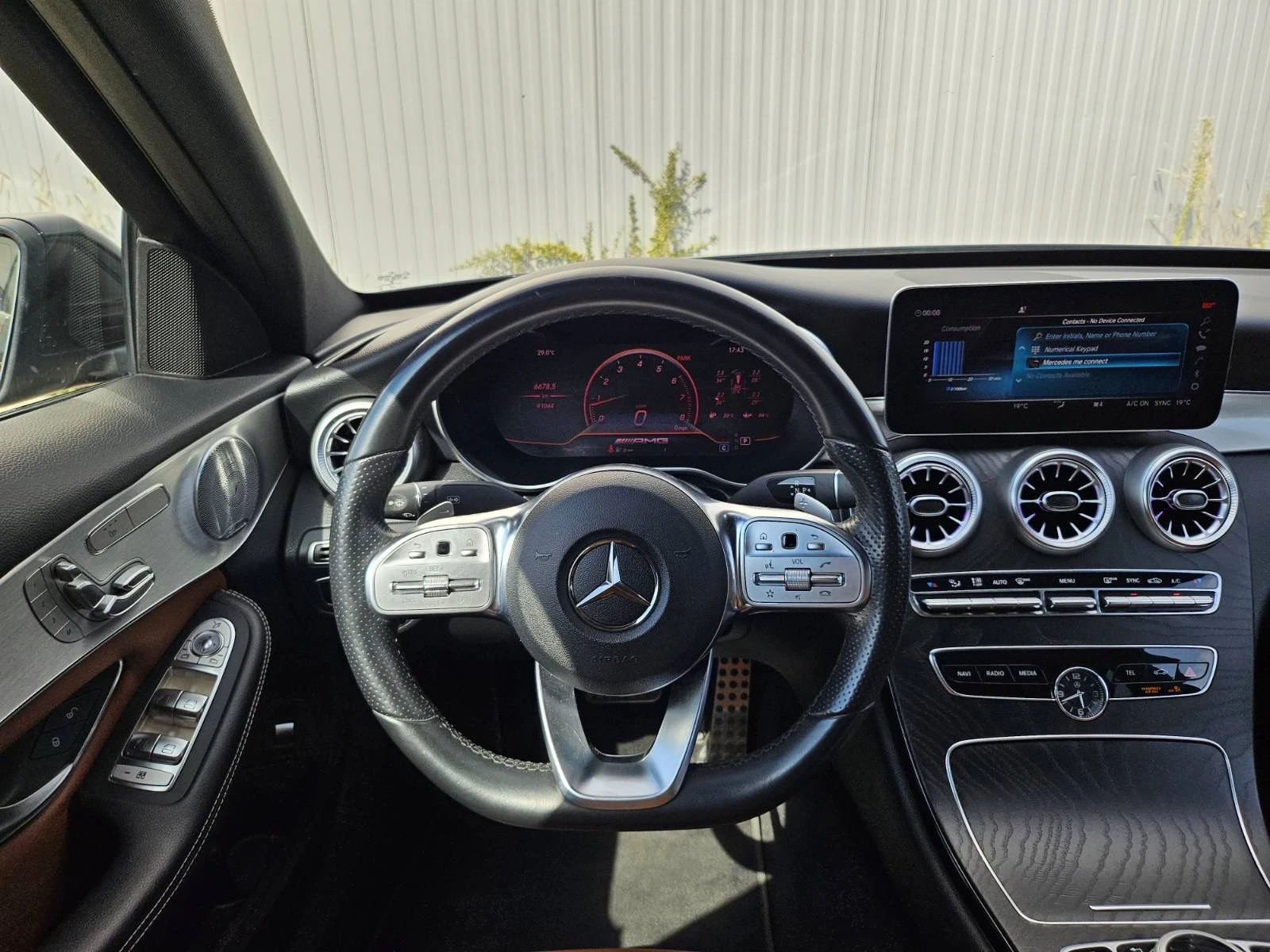 Mercedes-Benz C 300 AMG пакет , снимка 13 - Автомобили и джипове - 56185447