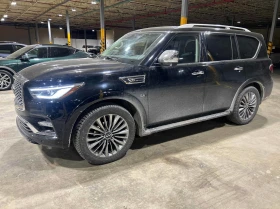 Infiniti QX80 5.6* V8* 360КАМЕРА* ПАНОРАМА* ДИСТРОНИК* ОБДУХВАНЕ, снимка 1