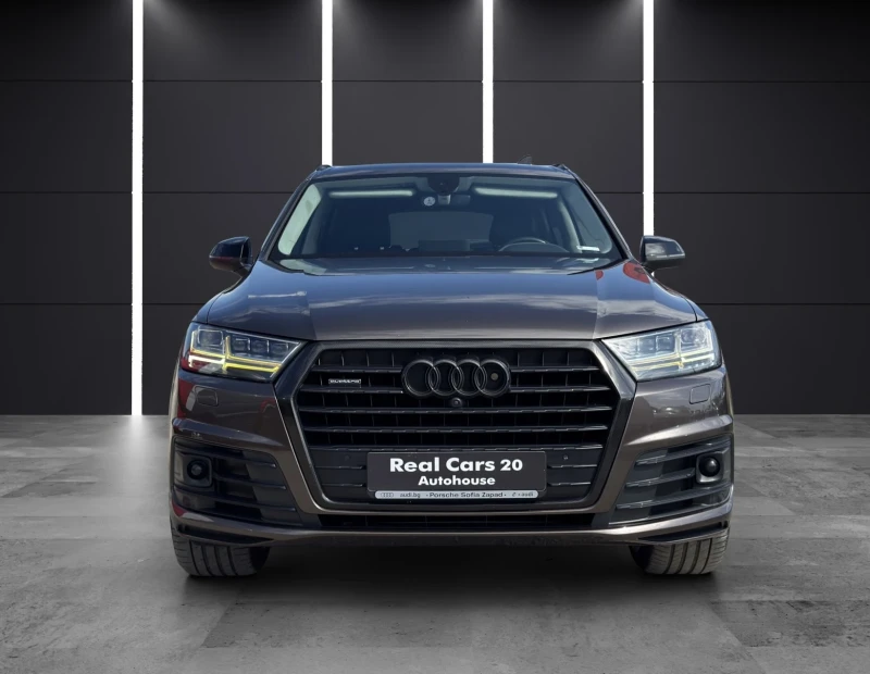 Audi Q7 7 МЕСТЕН* DISTR* MATRIX* MEMORY* BOSE* CARBON* , снимка 2 - Автомобили и джипове - 50274922