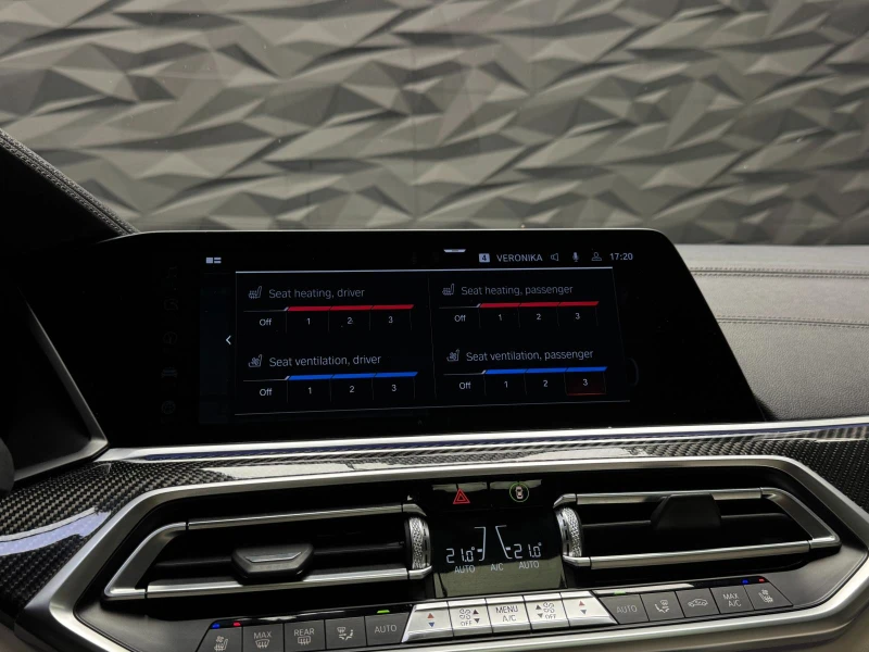 BMW X6 M50d xDrive 360* H&K* Pano* Обдухване, снимка 12 - Автомобили и джипове - 53089626