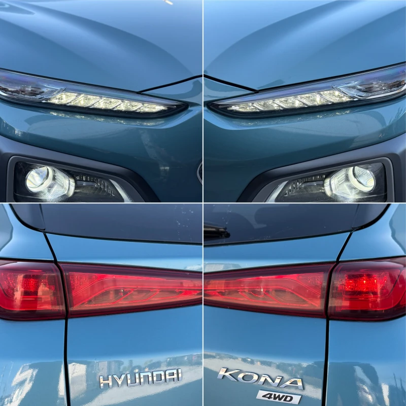 Hyundai Kona * ГАРАНЦИЯ* 1.6TGDI#PANORAMA#PODGREV#OBDUH#DISTRON - 38800 лв. - 39389239 | Car24.bg