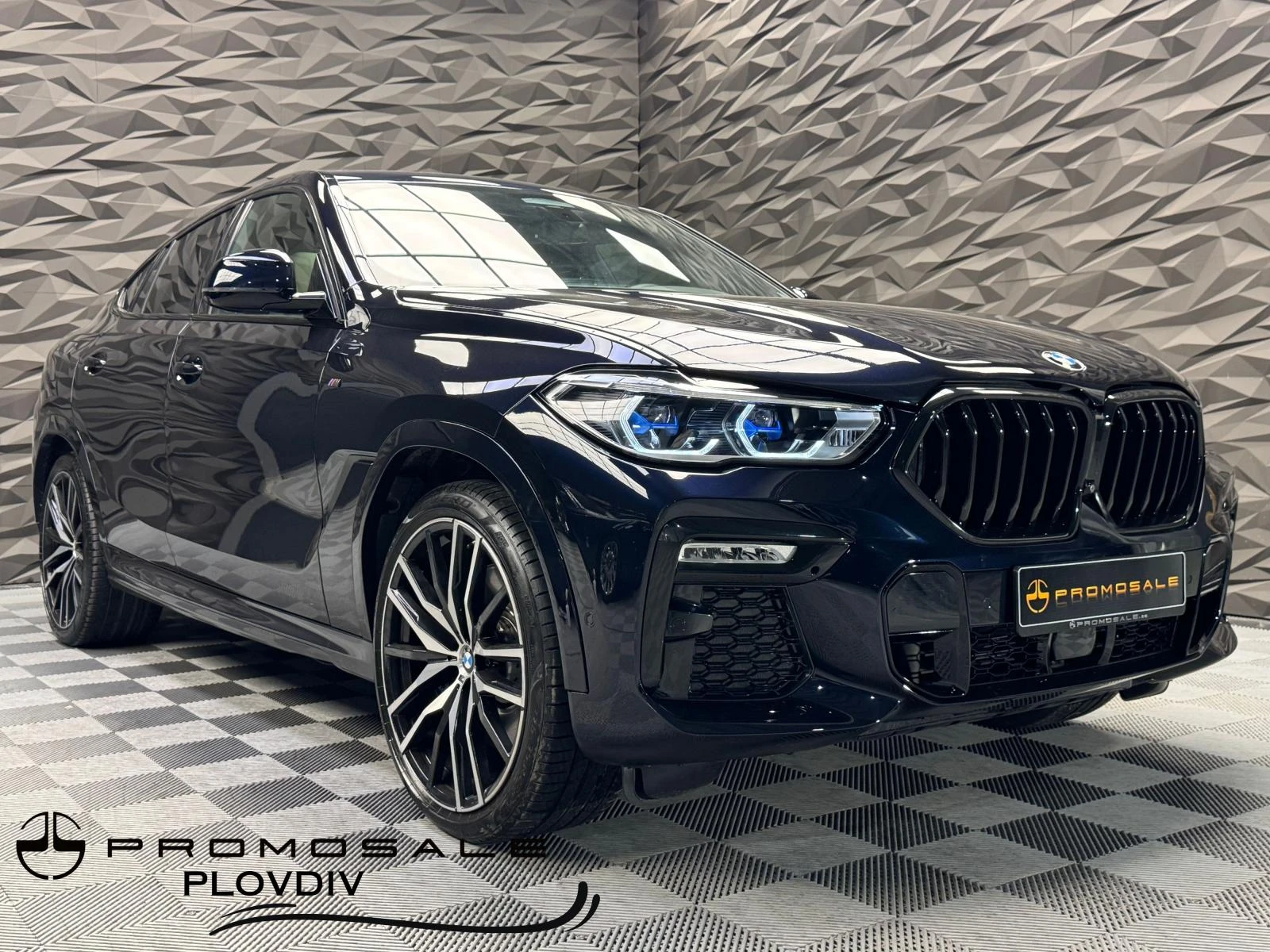 BMW X6 M50d xDrive 360* H&K* Pano* Обдухване, снимка 1
