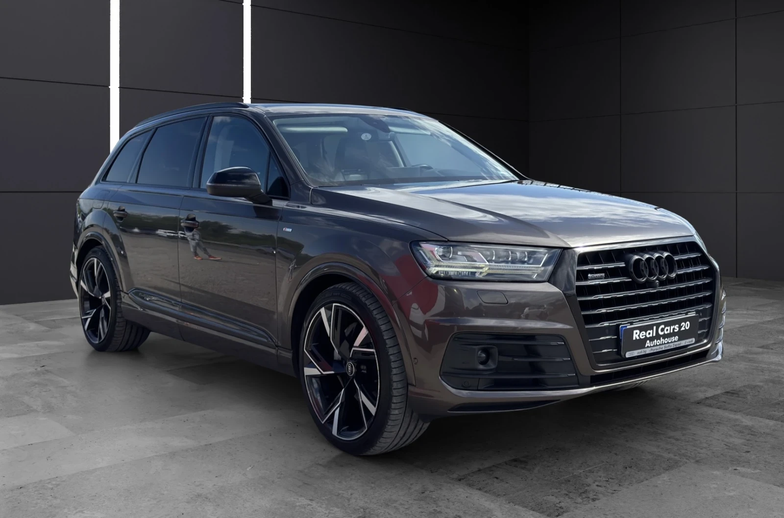 Audi Q7 7 МЕСТЕН* DISTR* MATRIX* MEMORY* BOSE* CARBON*  - изображение 3