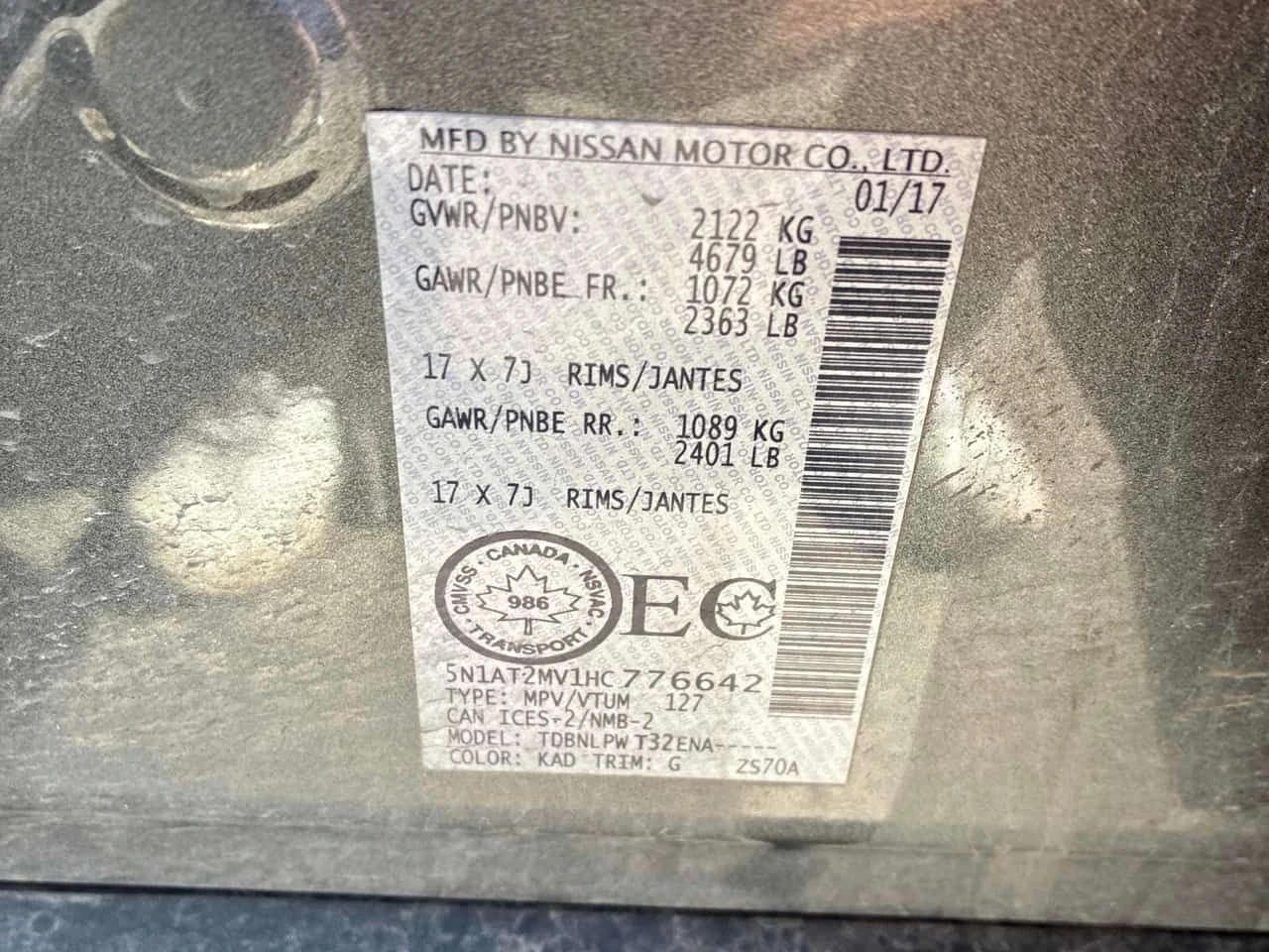 Nissan Rogue * AWD 4dr * CARFAX * ЦЕНА ДО БГ, снимка 15 - Автомобили и джипове - 54304111