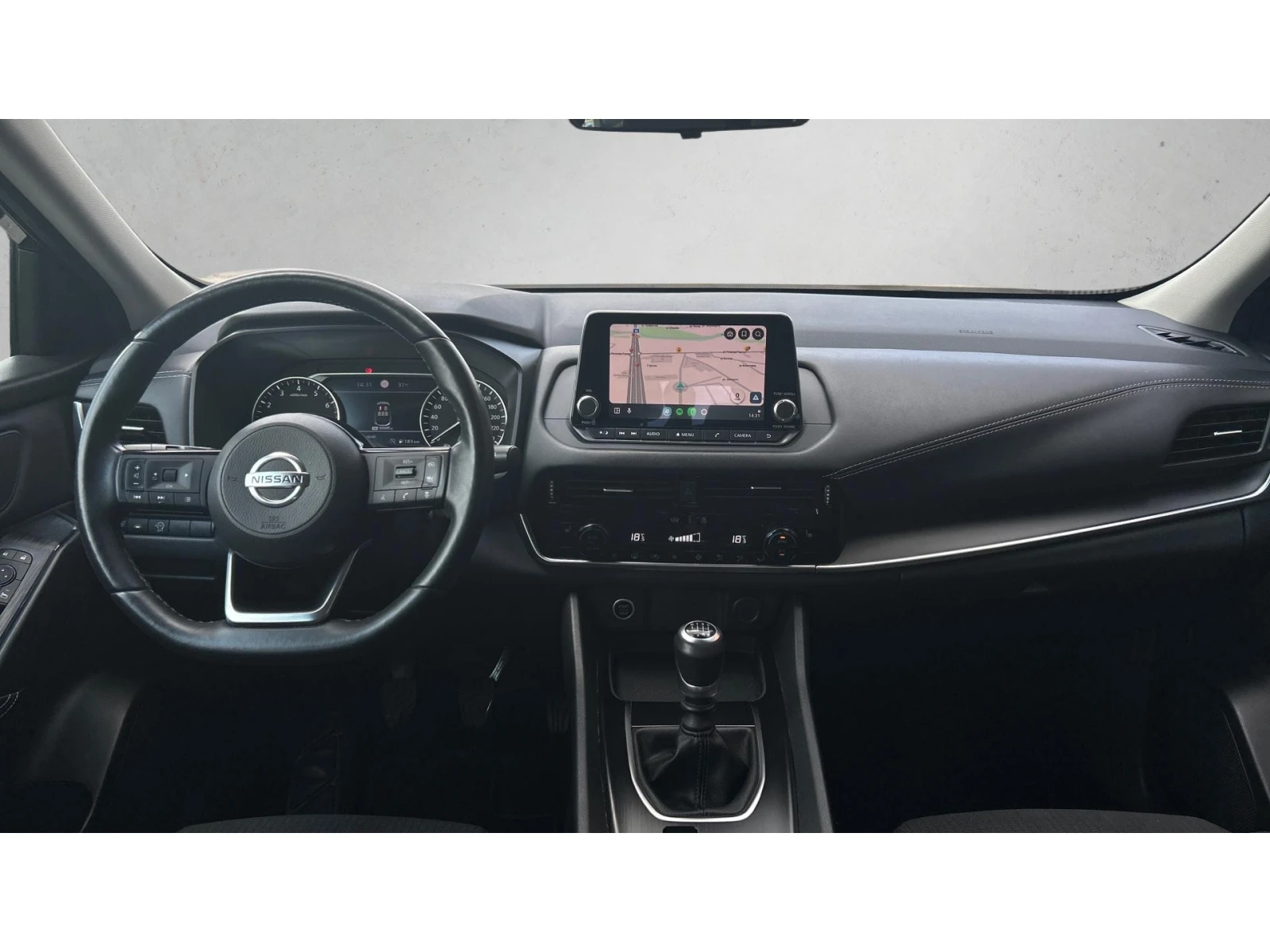 Nissan Qashqai ACENTA 1.3 DIG-T  M/T, Месечна вноска от 222  , снимка 13 - Автомобили и джипове - 56012504