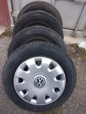 Гуми с джанти Uniroyal 195/65R15, снимка 1 - Гуми и джанти - 47703261