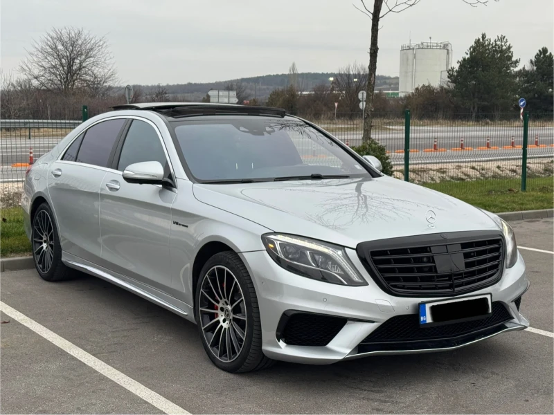 Mercedes-Benz S 500 S63 AMG 3xTV 4M, снимка 2 - Автомобили и джипове - 48349085