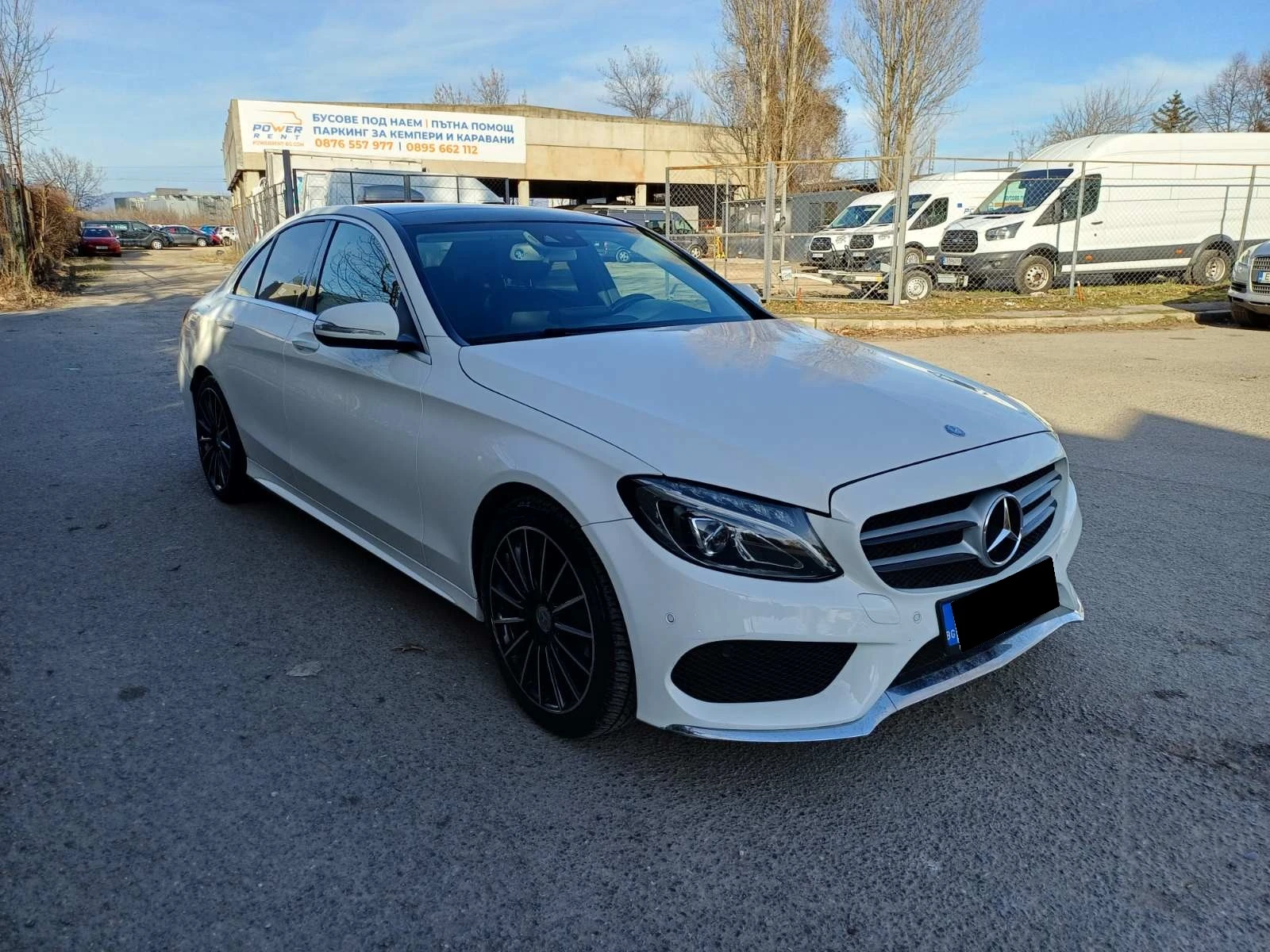 Mercedes-Benz C 220 d AMG Line BlueTEC, снимка 3 - Автомобили и джипове - 53824493