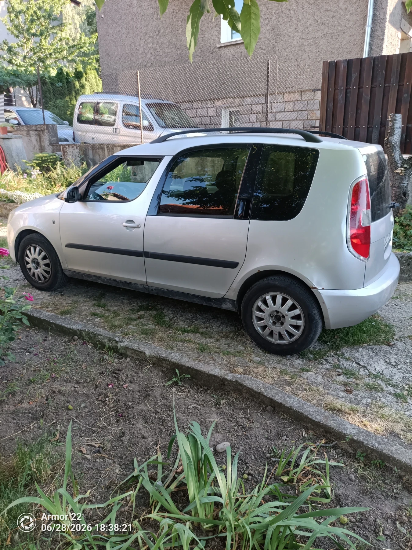 Skoda Roomster 1, 4 TDI , снимка 6 - Автомобили и джипове - 55080503